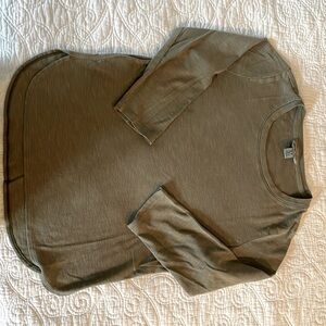 Tommy Bahama 3/4 Sleeve Ashby Tee size M
